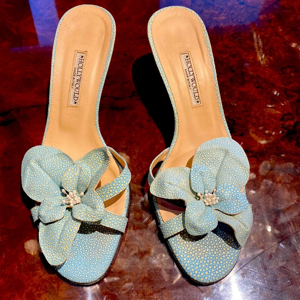 Hollywould flower sandals